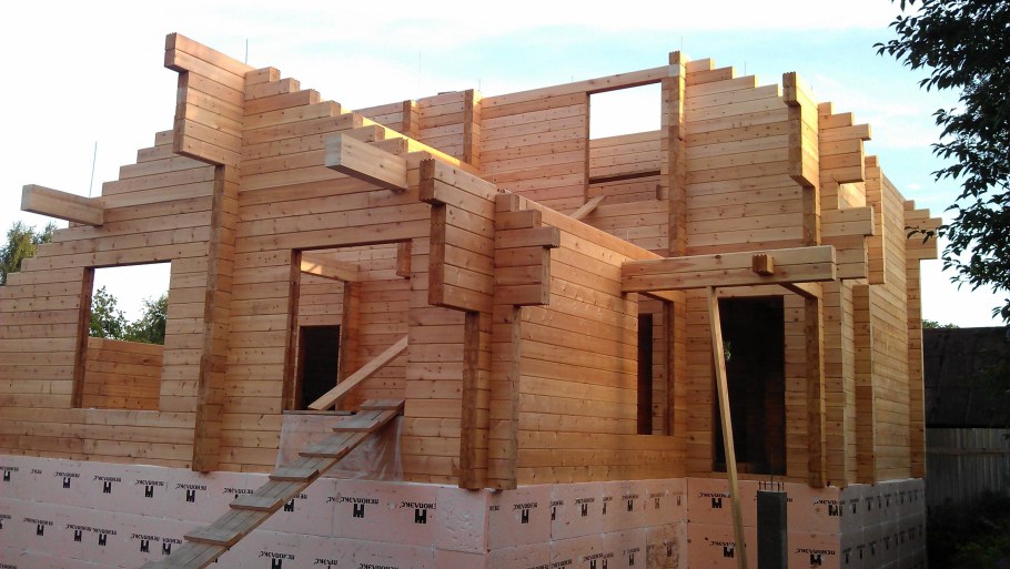 Стройка клееный брус
