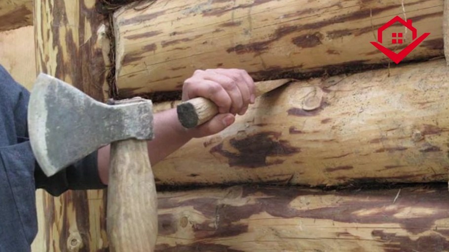 Конопатка швов паклей