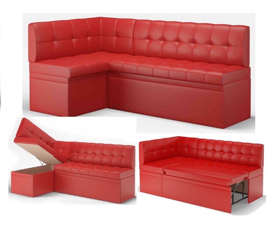 Кухонный диван угловой Дельфин Феникс