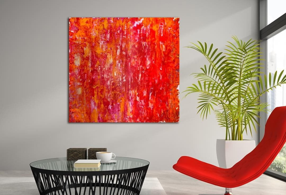 Абстрактный экспрессионизм в дизайне интерьера квартиры