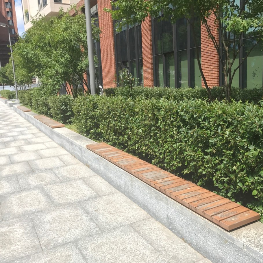 Бетонные скамейки