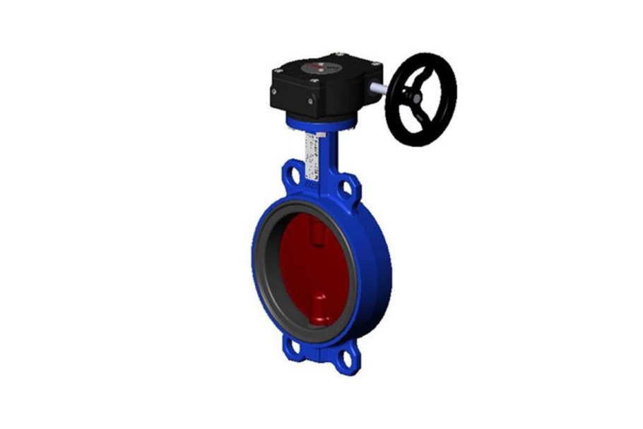 Затвор дисковый поворотный чугун межфл манжета EPDM vpi4448-02ep Tecofi