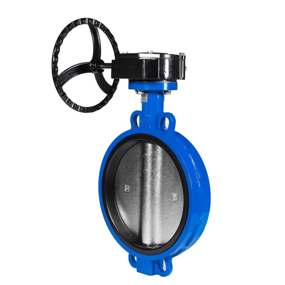 Затвор дисковый с редуктором