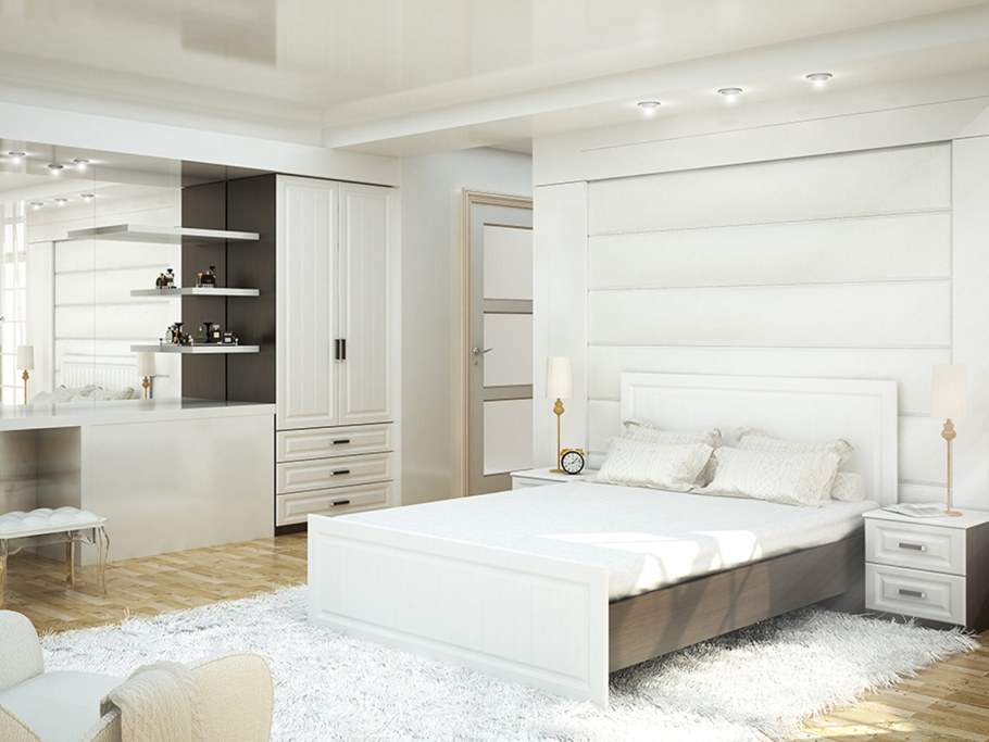 Кровать Прага Сурская мебель