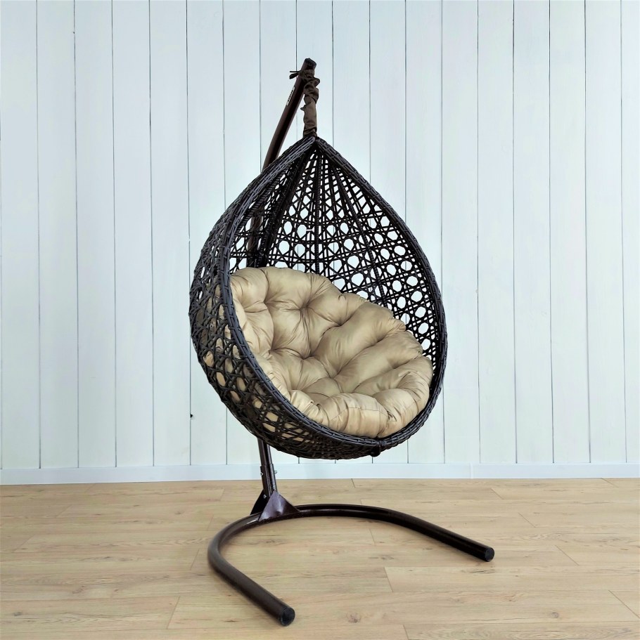 Азон садовое кресло Stuler 120x75x120 кокон лепесток