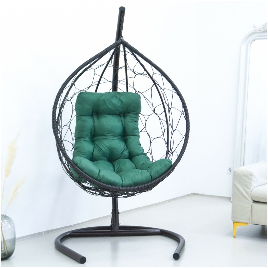 Stuler кресло подвесное кокон венге