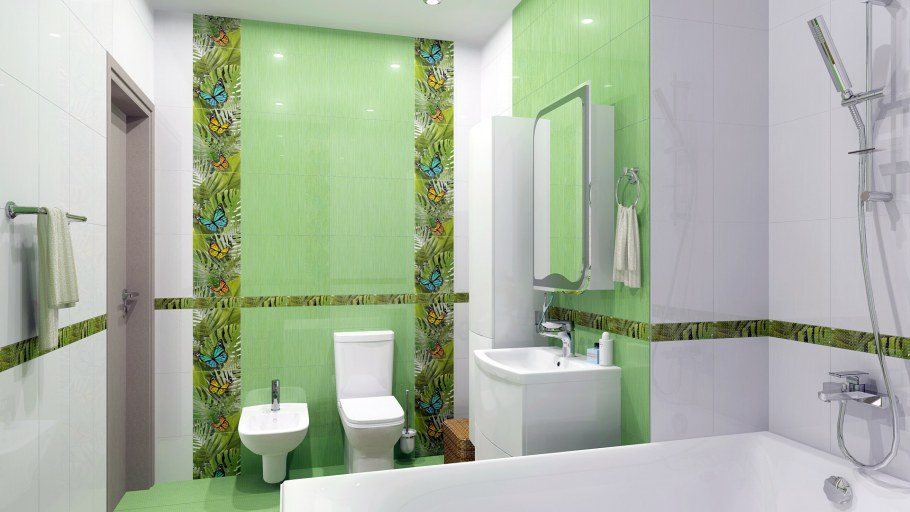 Плитка керамическая джунгли Церсанит