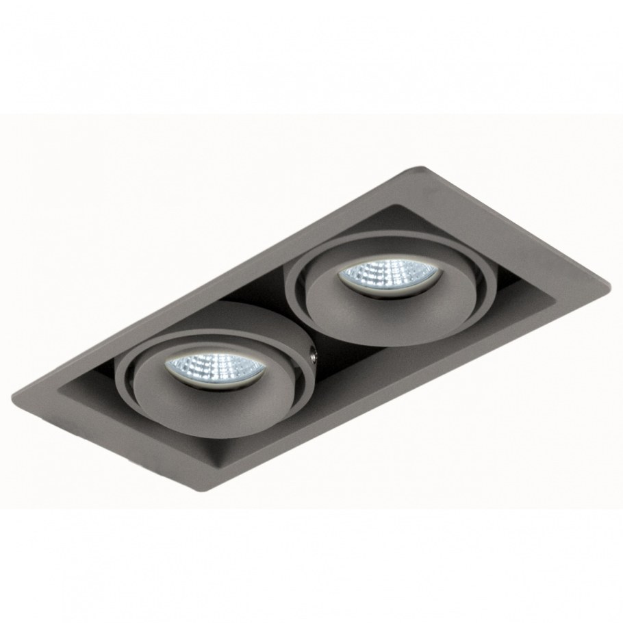 Встраиваемый светильник Donolux dl18615/02ww-sq White/Black