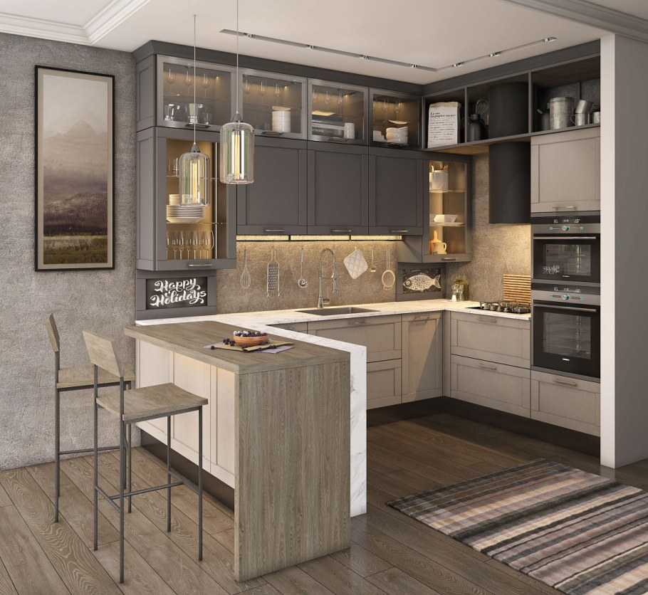 Кухня Кантри Ангстрем