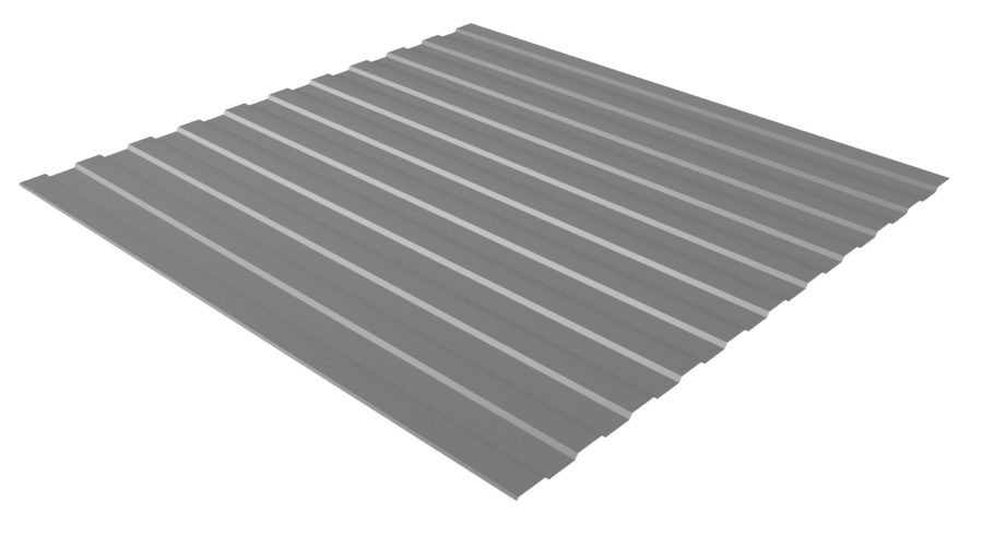 Профнастил с10 RAL 9006