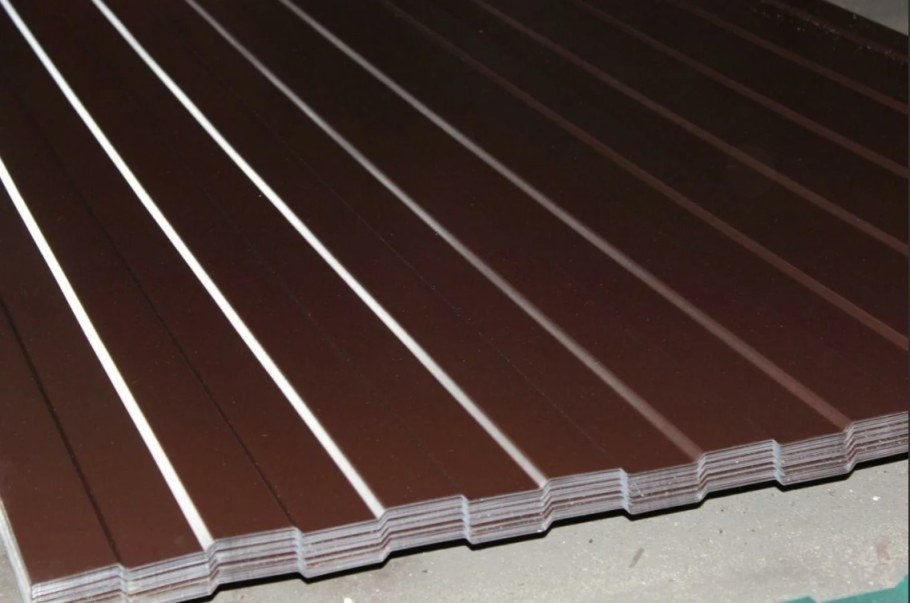 Профнастил с-8 (ral8017 шоколад)