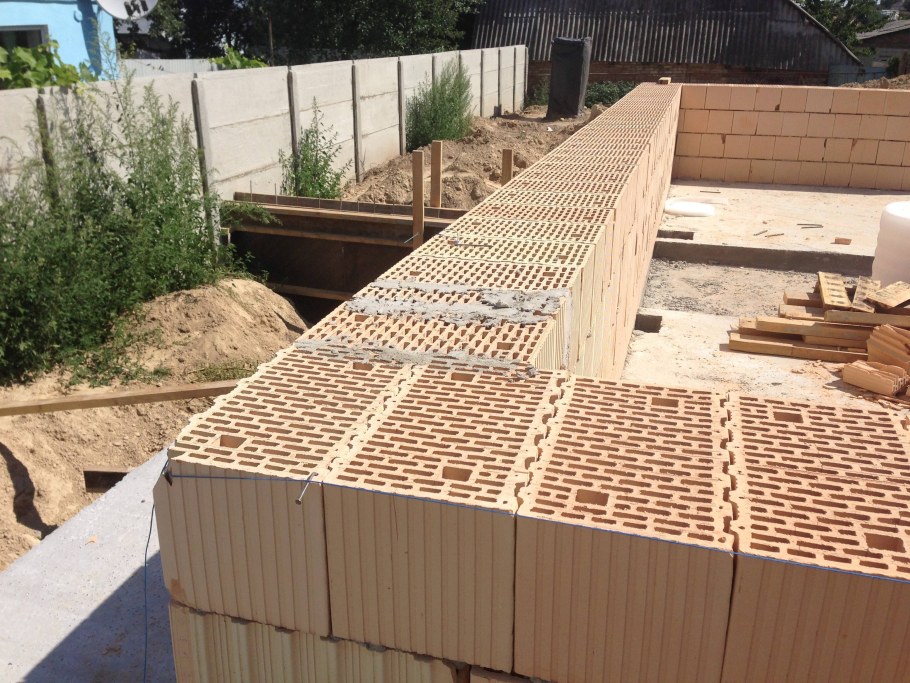 Дом из керамических блоков