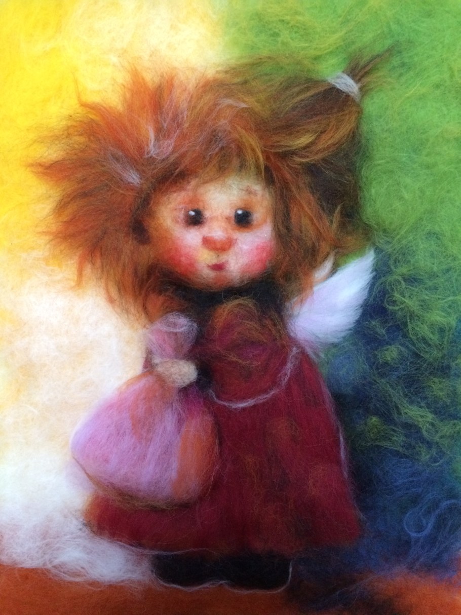 Картины из шерсти