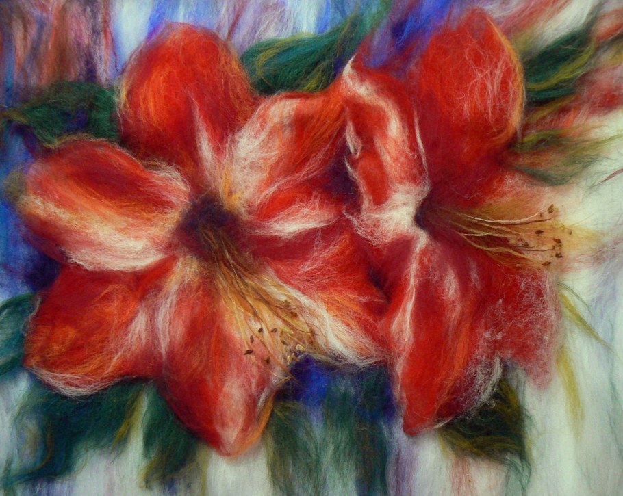Шерстяная акварель