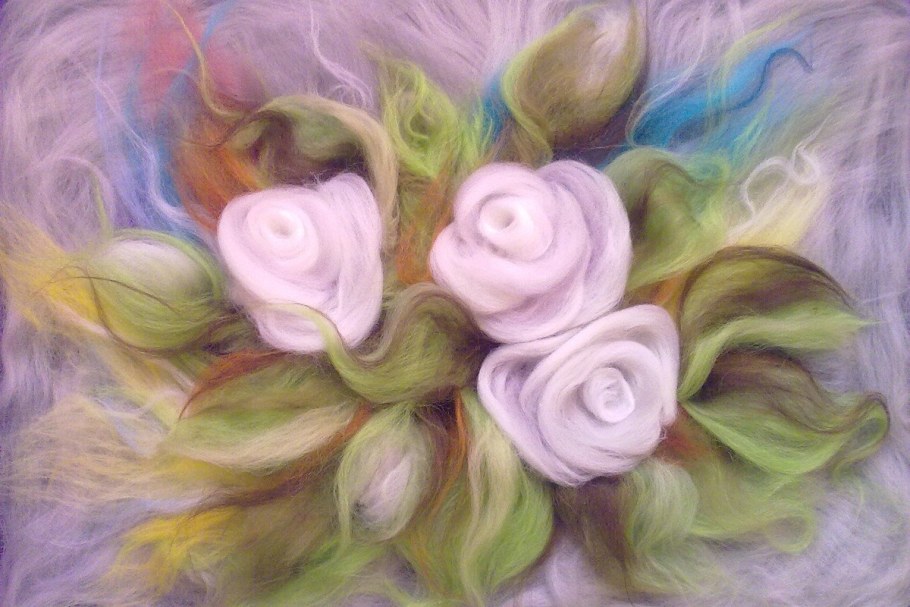 Шерстяная живопись