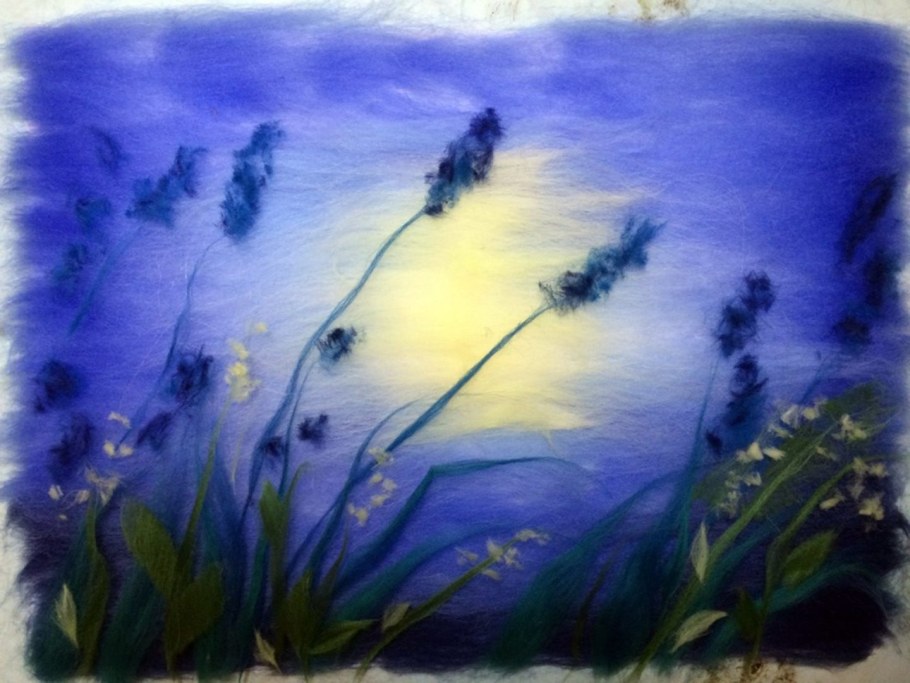 Шерстяная акварель Эммы Пшеничниковой