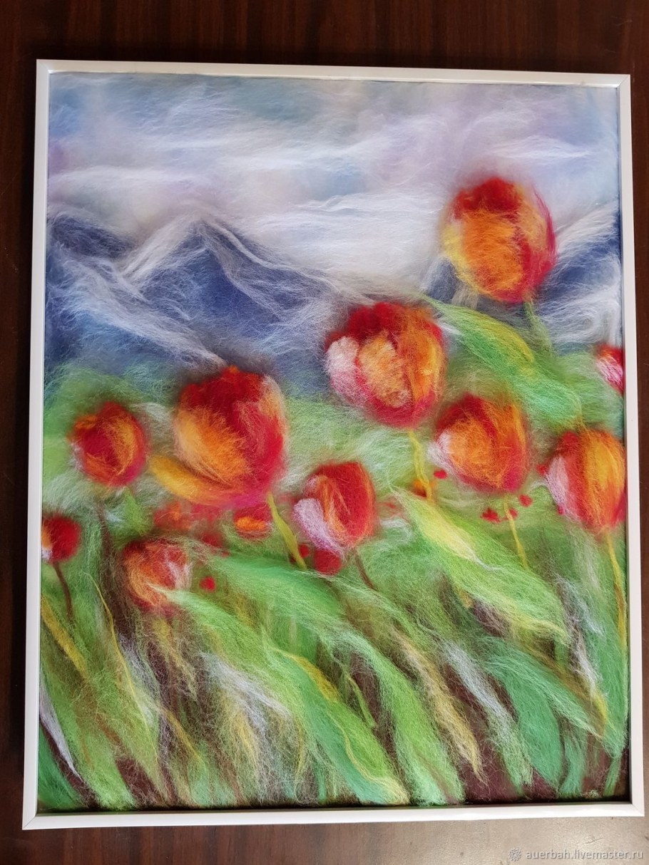 Шерстяная акварель Эммы Пшеничниковой