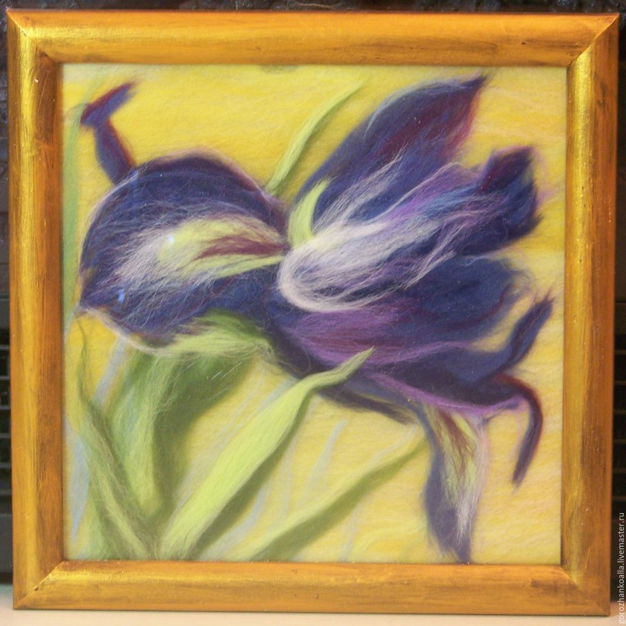 Шерстяная акварель Эммы Пшеничниковой