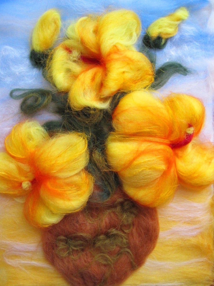 Техника фильцевания в живописи