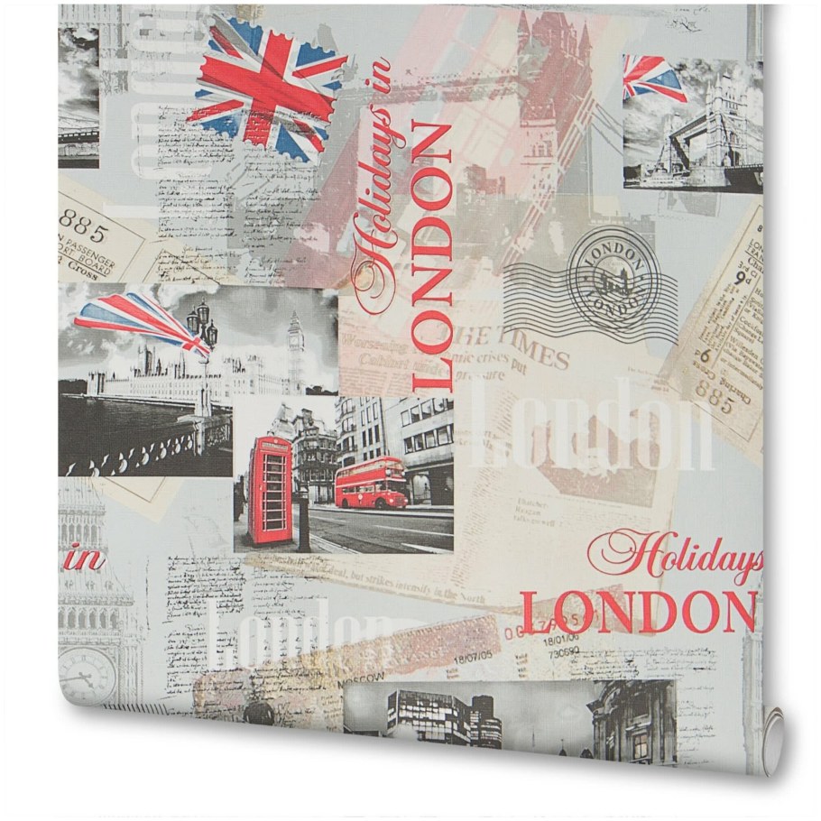 Бумажные обои Лондон 0.53х10 м