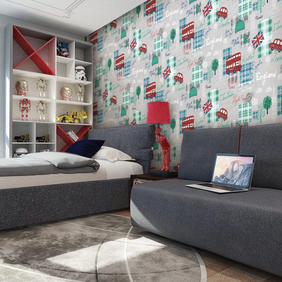 Обои в спальню для подростка мальчика