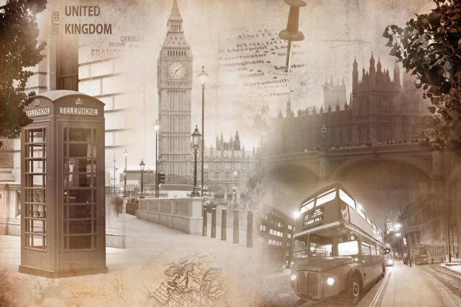 Коллаж на тему Лондон