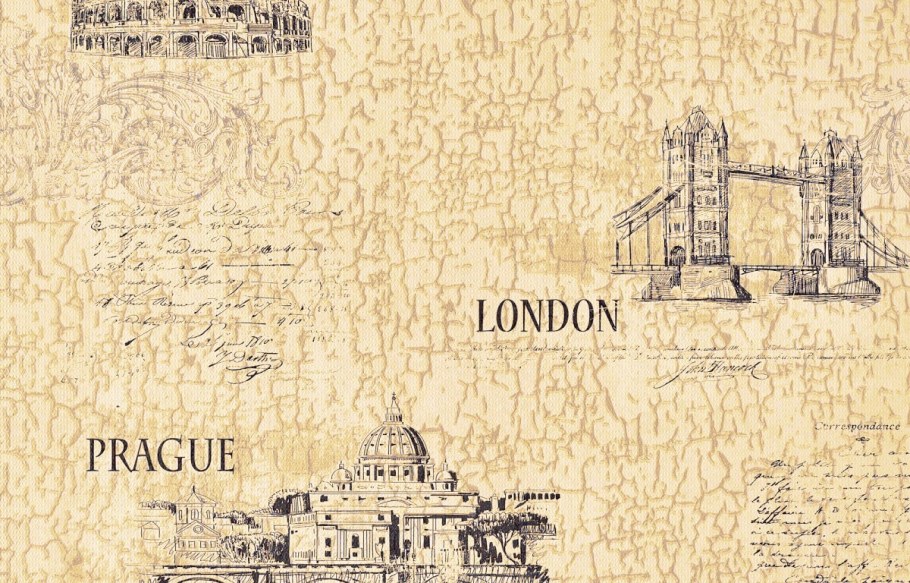 Обои бумажные Вояж 0.53х10