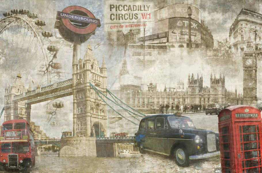 Лондон коллаж
