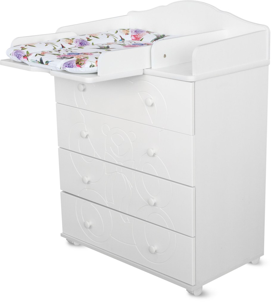 Комод hugge МДФ 800/4 белый