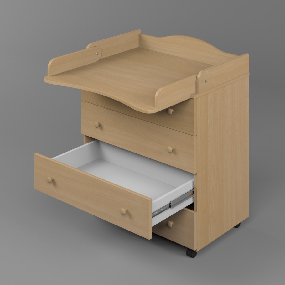 Пеленальный комод Valle Fairytale