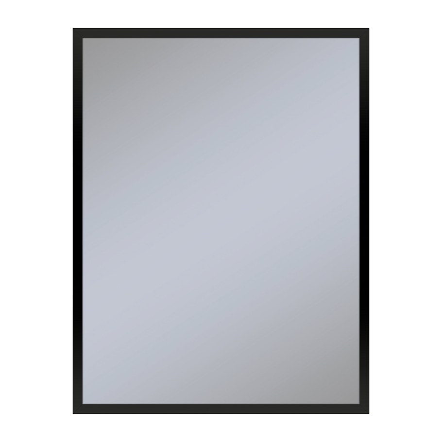 Зеркало прямоугольное в черной раме