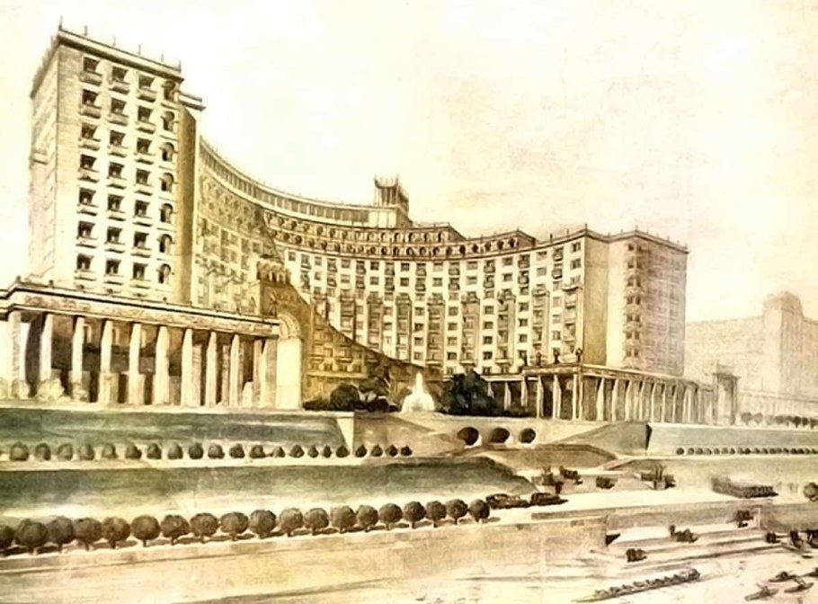 Дом на Ростовской набережной Щусев