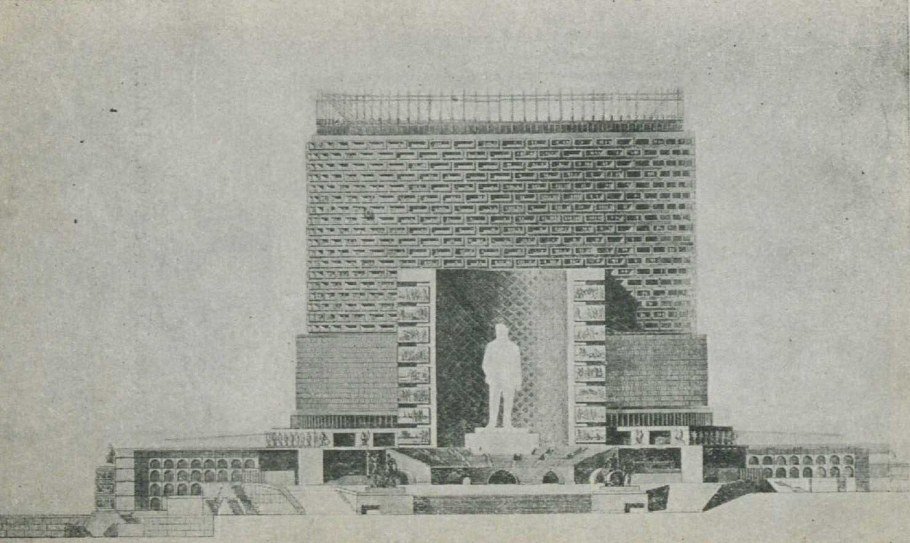 Жолтовский Щусев дворец советов