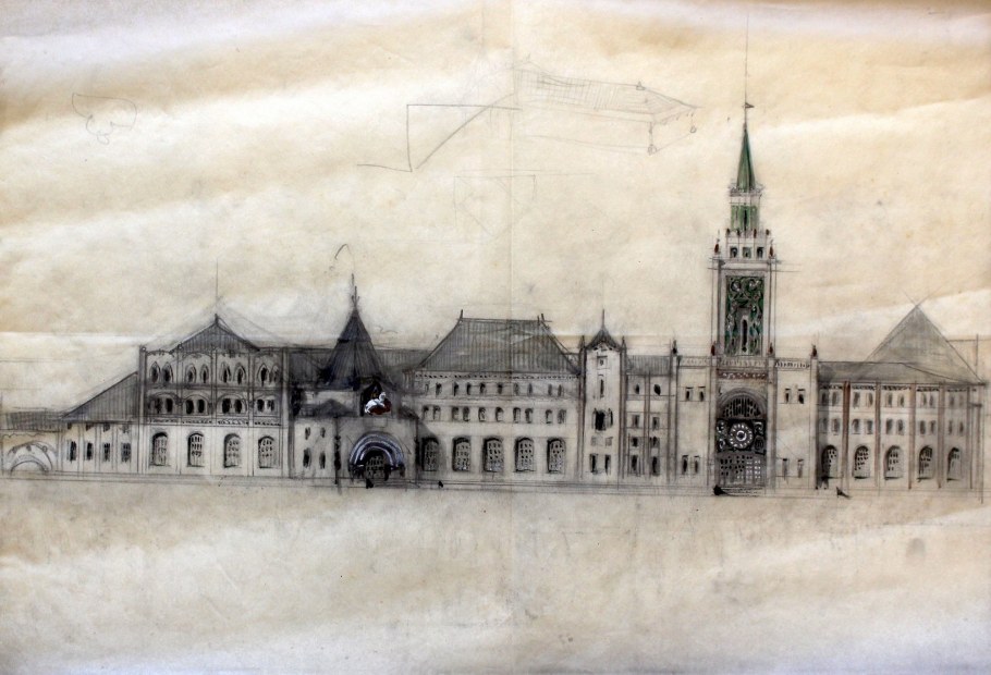 Щусев Архитектор Казанский вокзал