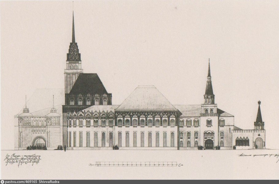 Щусев Архитектор Казанский вокзал