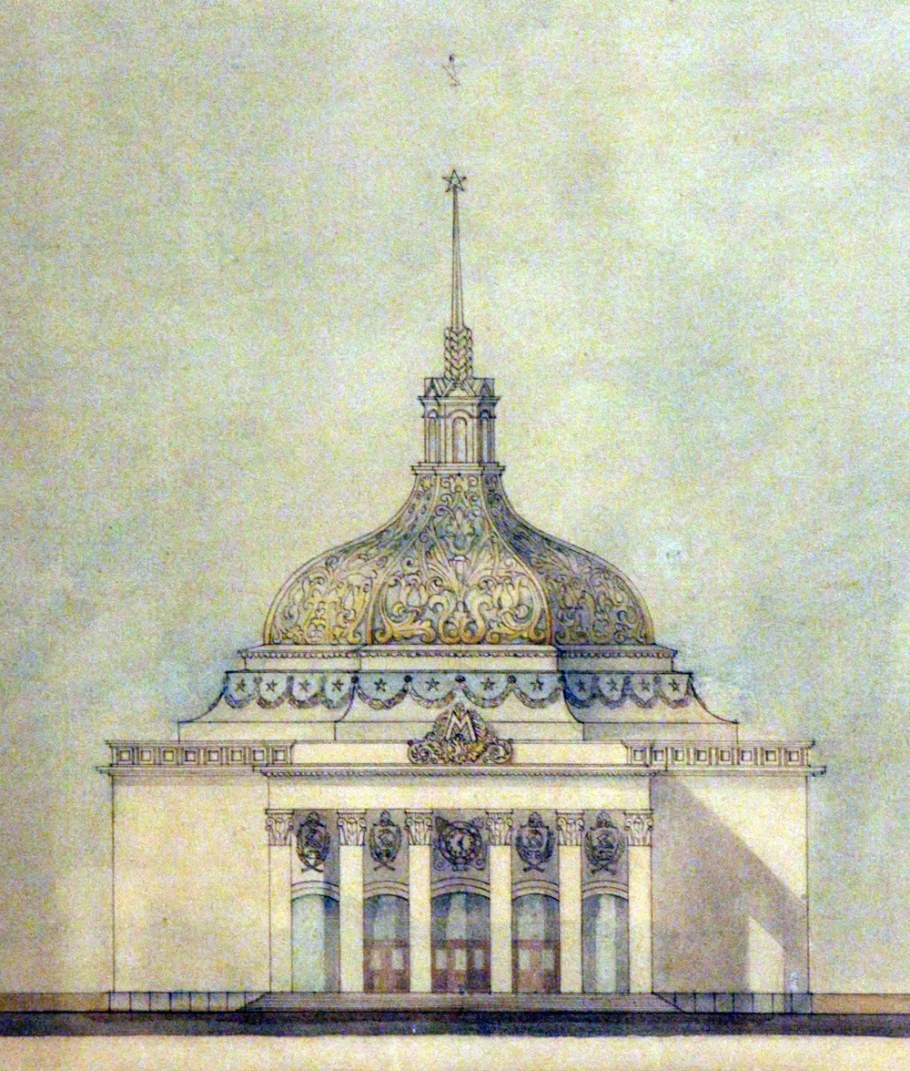 Щусев павильон станций метро «Комсомольская»