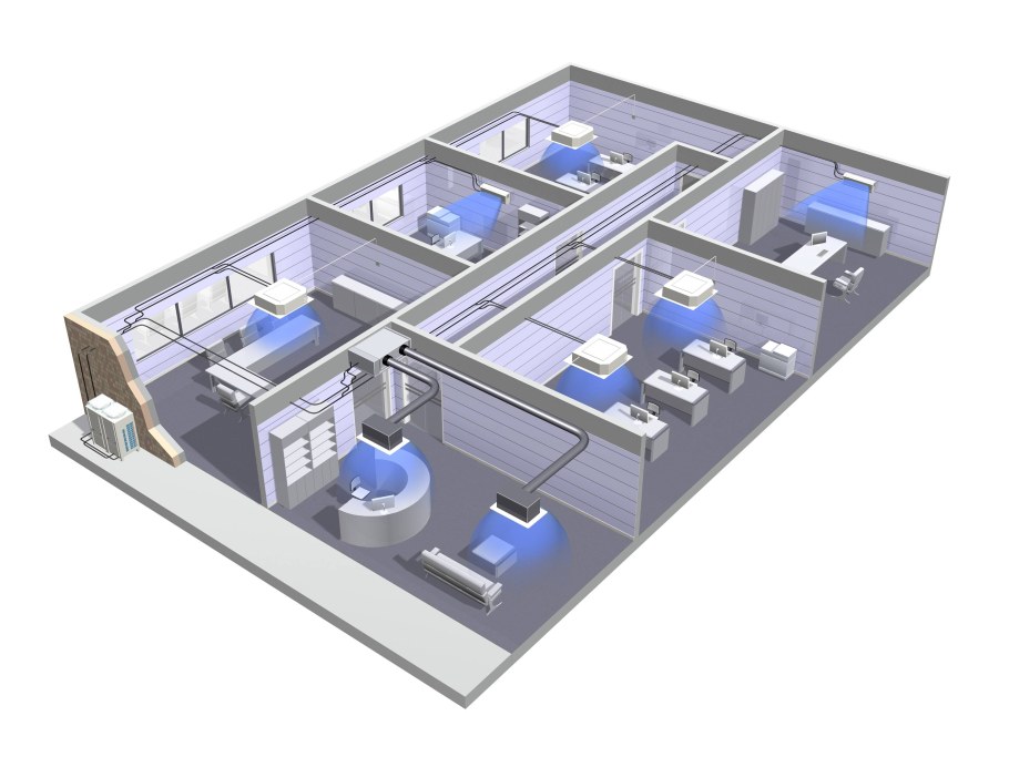 Проектирование VRF систем кондиционирования