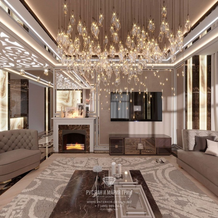 Камин Неоклассика арт деко