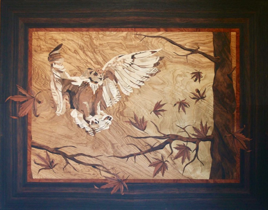 Маркетри бабочки