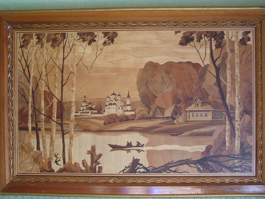 Художник Валерий Карасев Маркетри