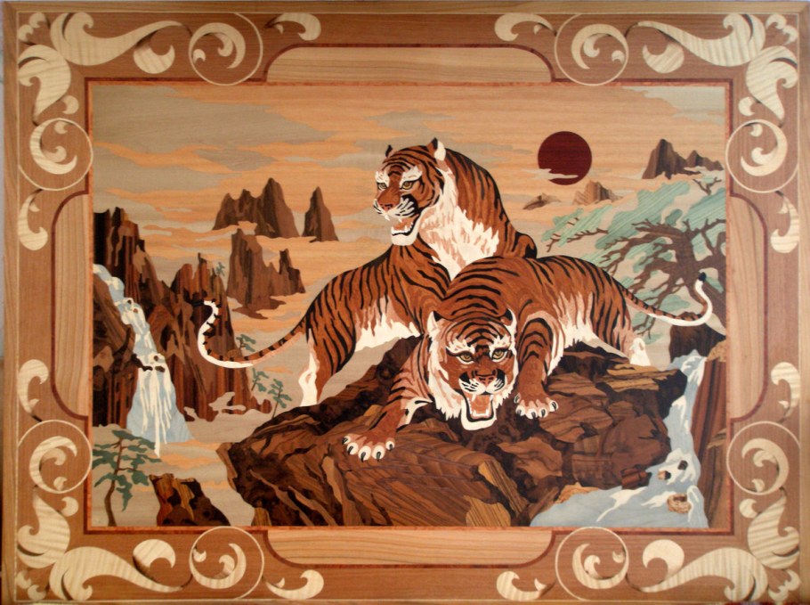 Интарсия Маркетри инкрустация