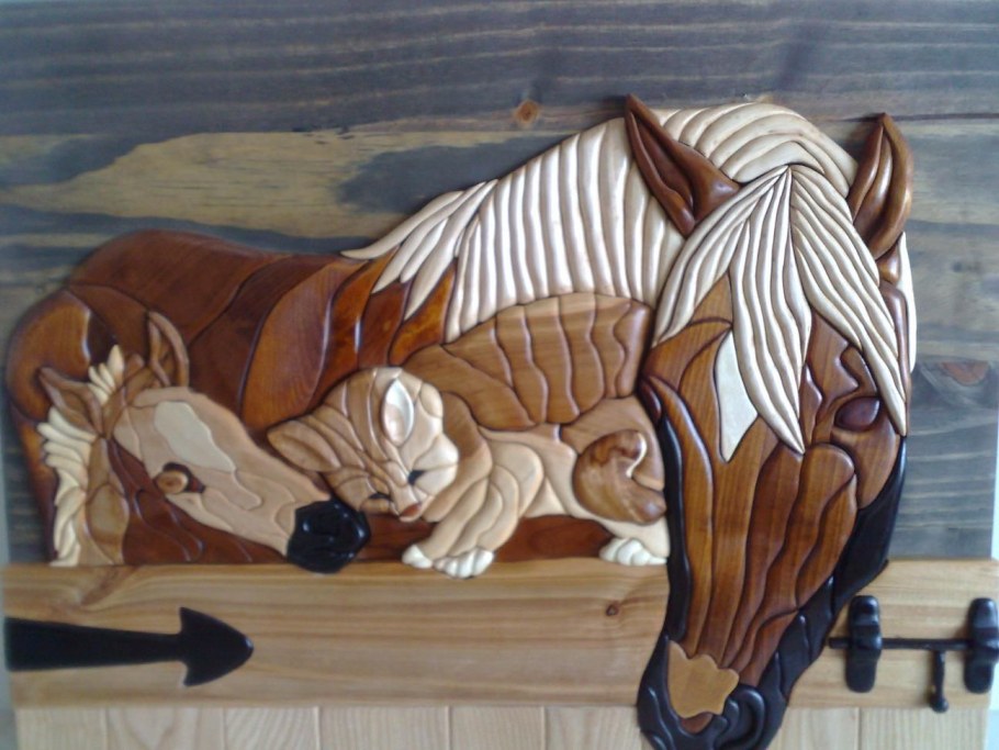 Инкрустация (интарсия, Маркетри и мозаика)