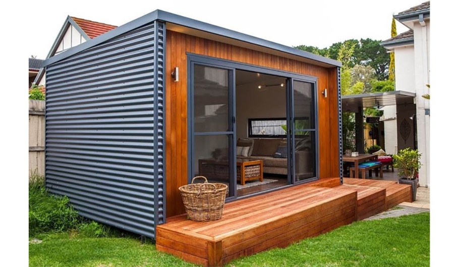 Реечный фасад минидом