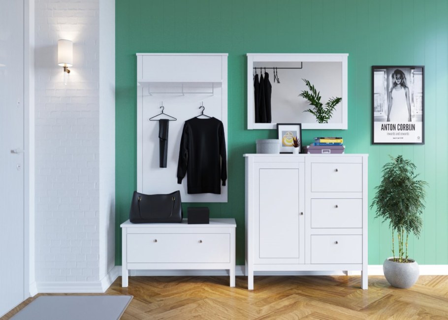 Прихожая Блэк Рэд Уайт