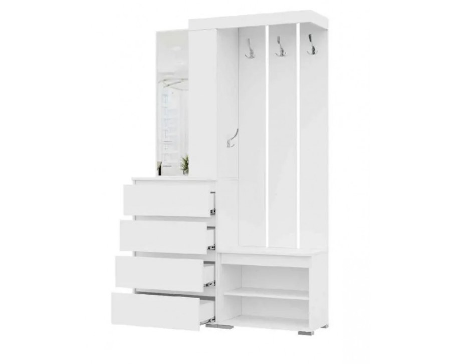 Хелен (Хельга) прихожая белая стенд мебель