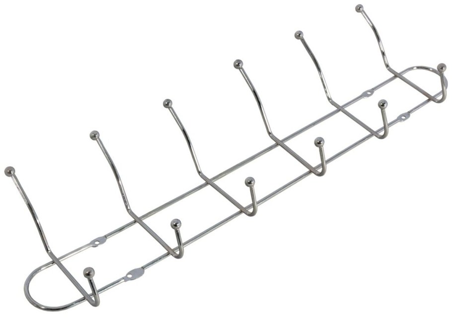 ЗМИ.вешалка металл 5 крючков 2х-позиционная , хром