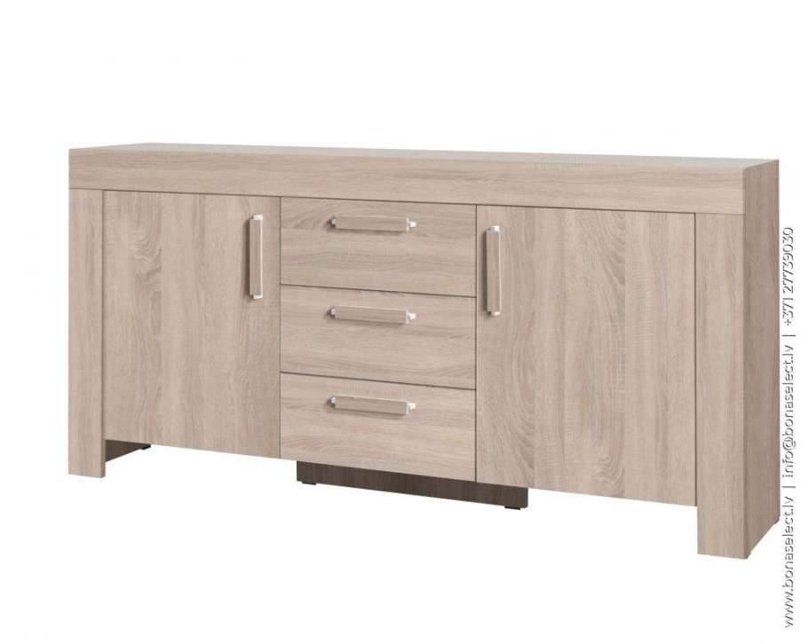 Комод 30 см глубина дуб сонома