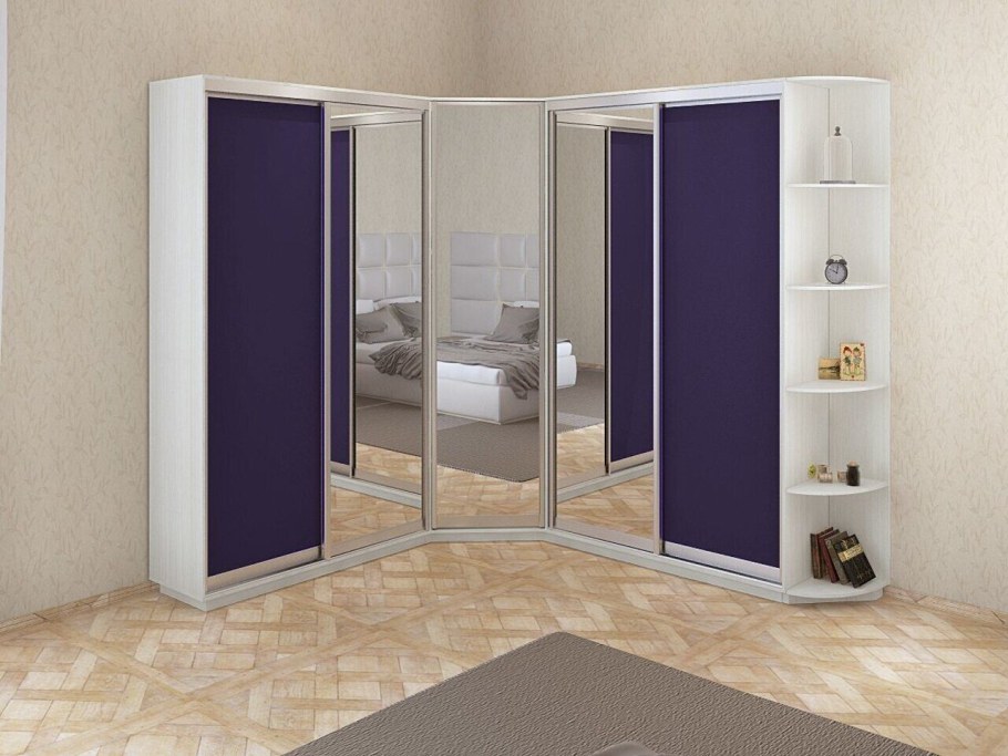 Шкаф купе Маршал угловой 71