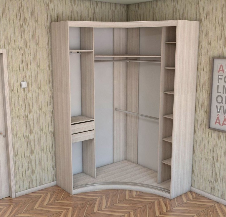 Угловой шкаф купе Радион 2