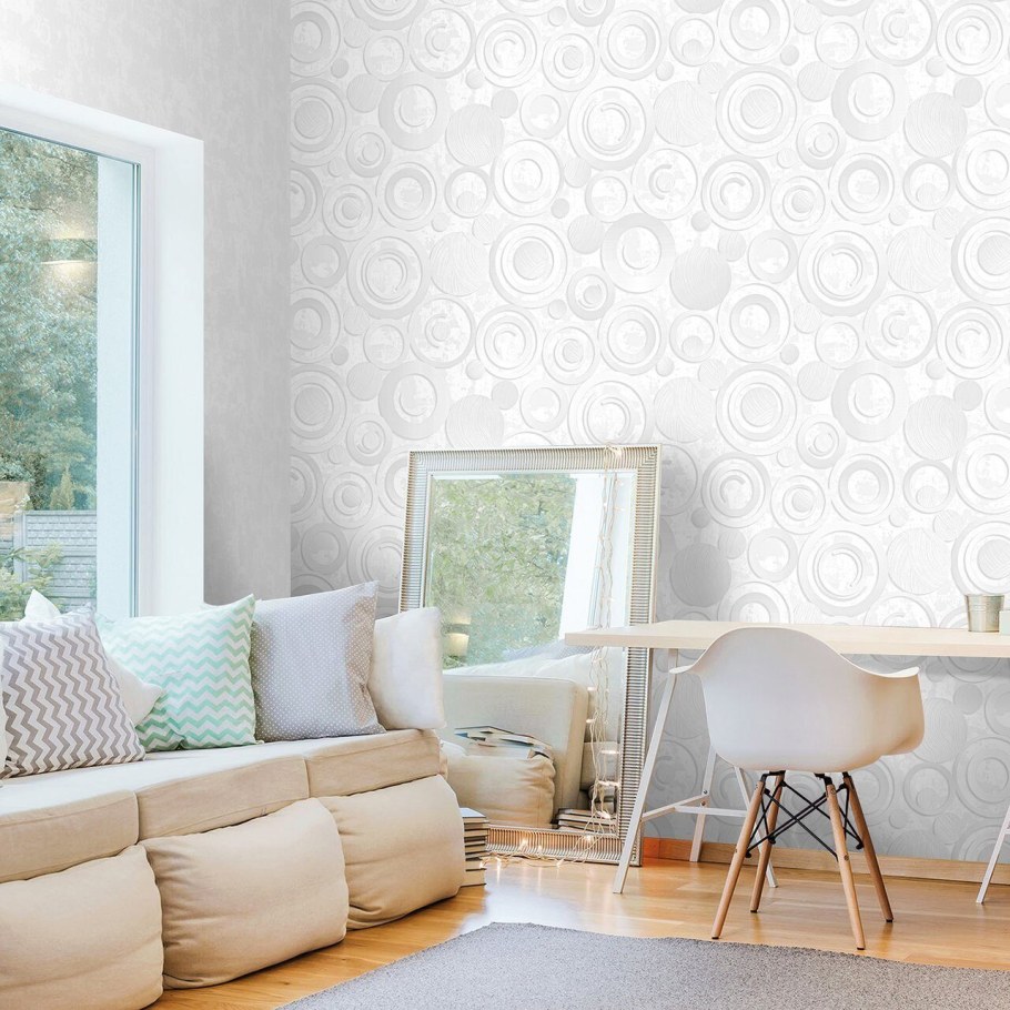 Объемные стены в интерьере